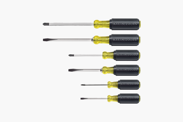 Klein Tools Cushion Grip Screwdriver Set