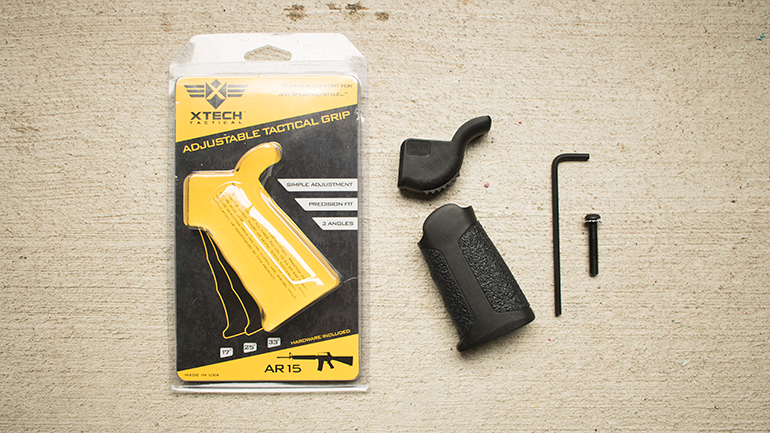 XTech Tactical ATG Pistol Grip Packaging