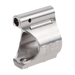 Battle Arms Development Raw Titanium Gas Block